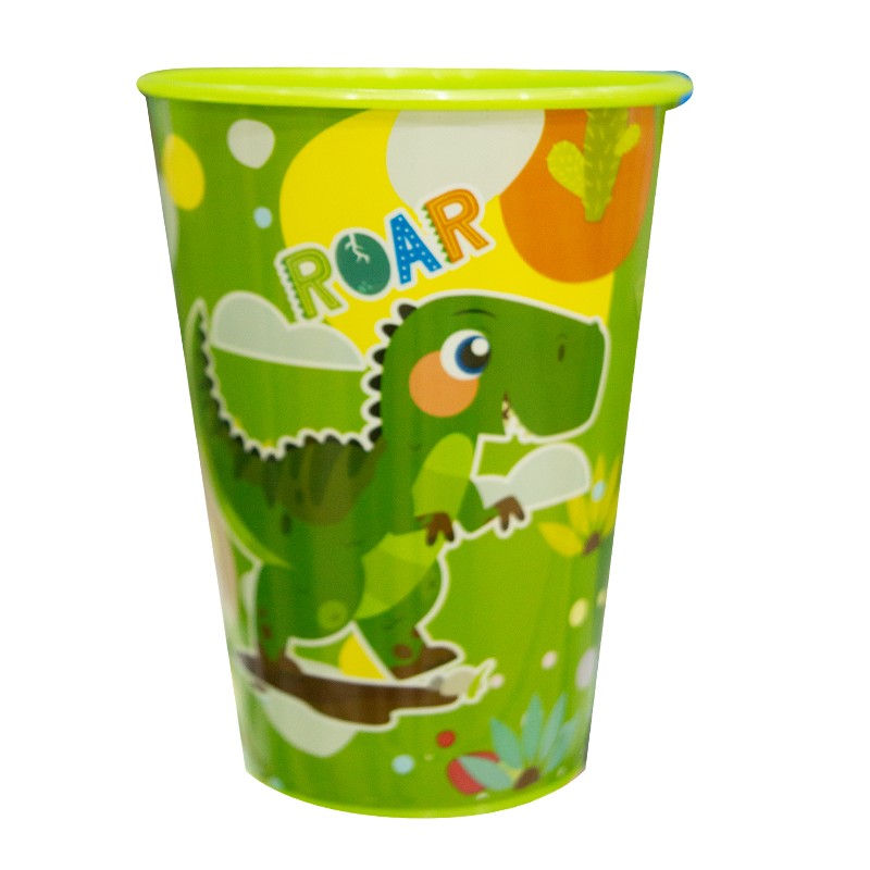 Bicchiere Cono 260ml Dinosauro