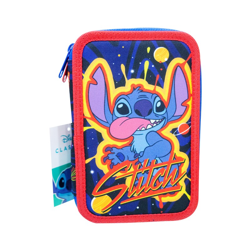 Astuccio 3 zip Stitch Disney