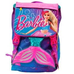 Zaino estensibile Barbie Sirena Mattel