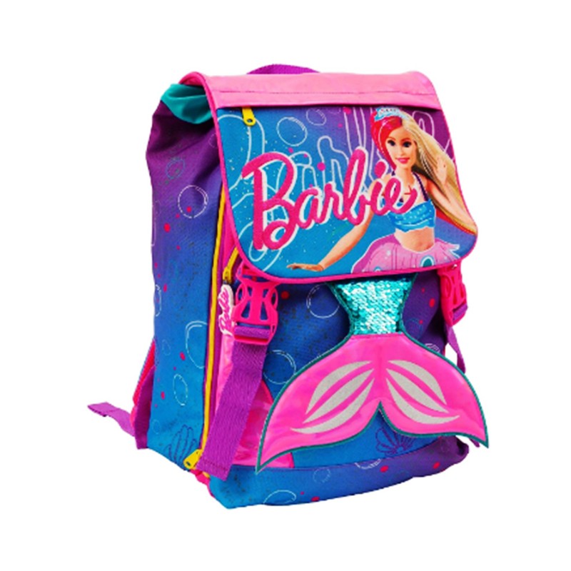 Zaino estensibile Barbie Sirena Mattel