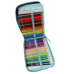 Astuccio TintaUNITA® Skyline color con 110 pastelli a matita Art Box