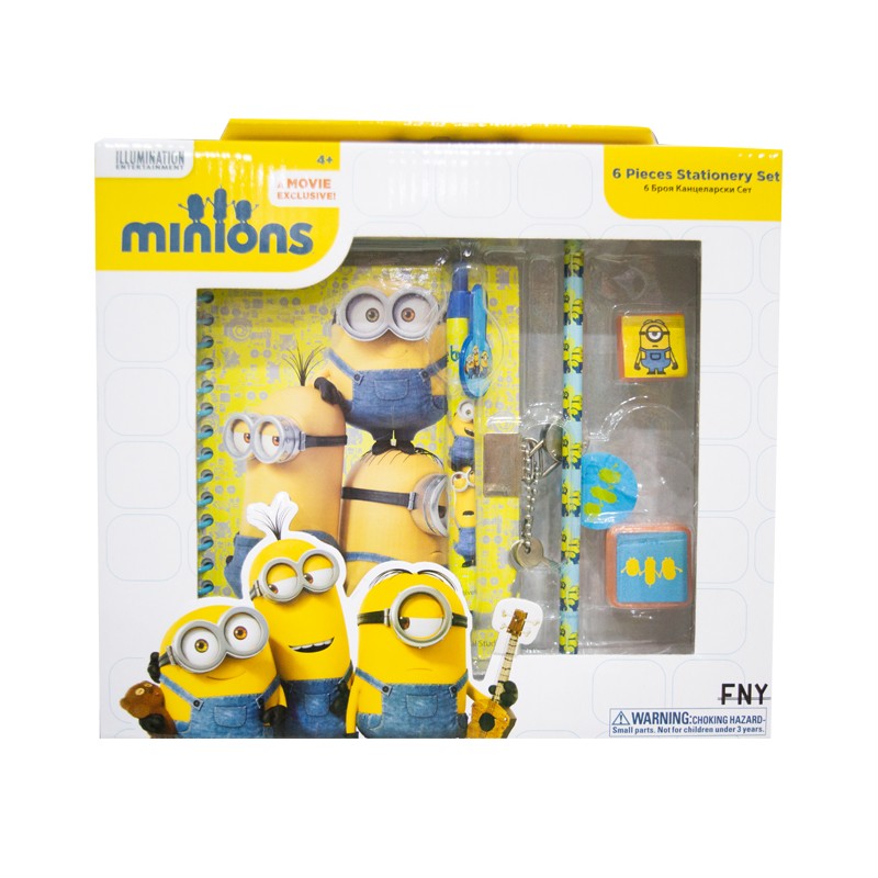 Diario segreto con accessori Minions Disney