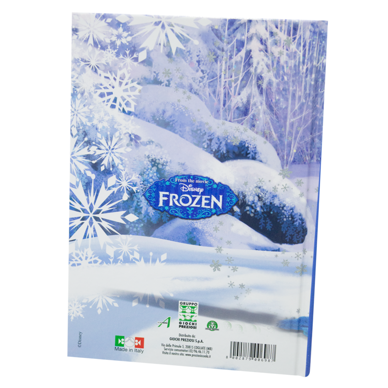 Diario Segreto con luci Frozen Auguri Preziosi